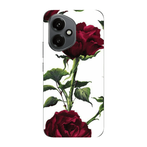 Honor Magic 400 Stemmed rose Transparent Silicone TPU Θήκη